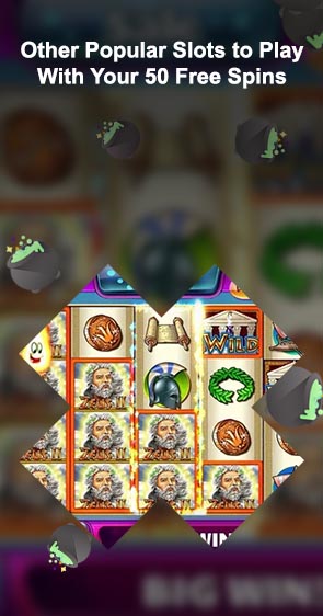All slots 50 free spins