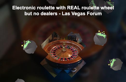 Automated roulette wheel