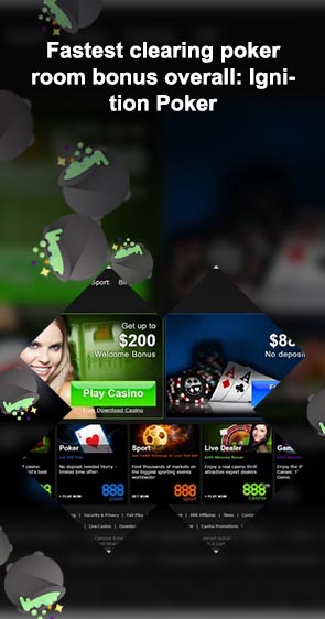 Best poker welcome bonus