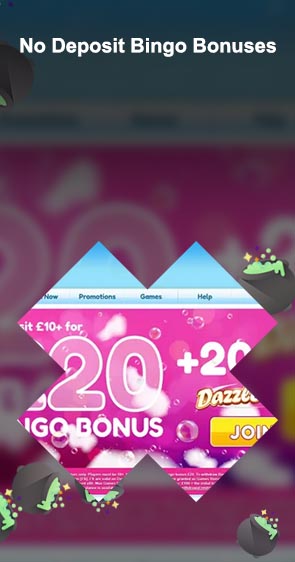 New bingo no deposit bonus