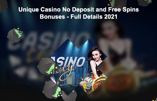 Unique casino no deposit bonus India